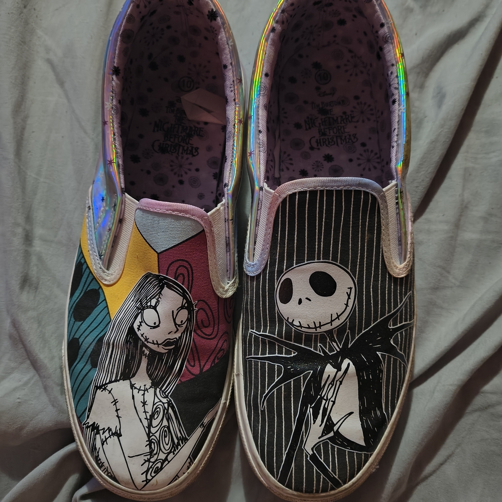 Ground Up Adult Women's Size 10 Nightmare Before Christmas